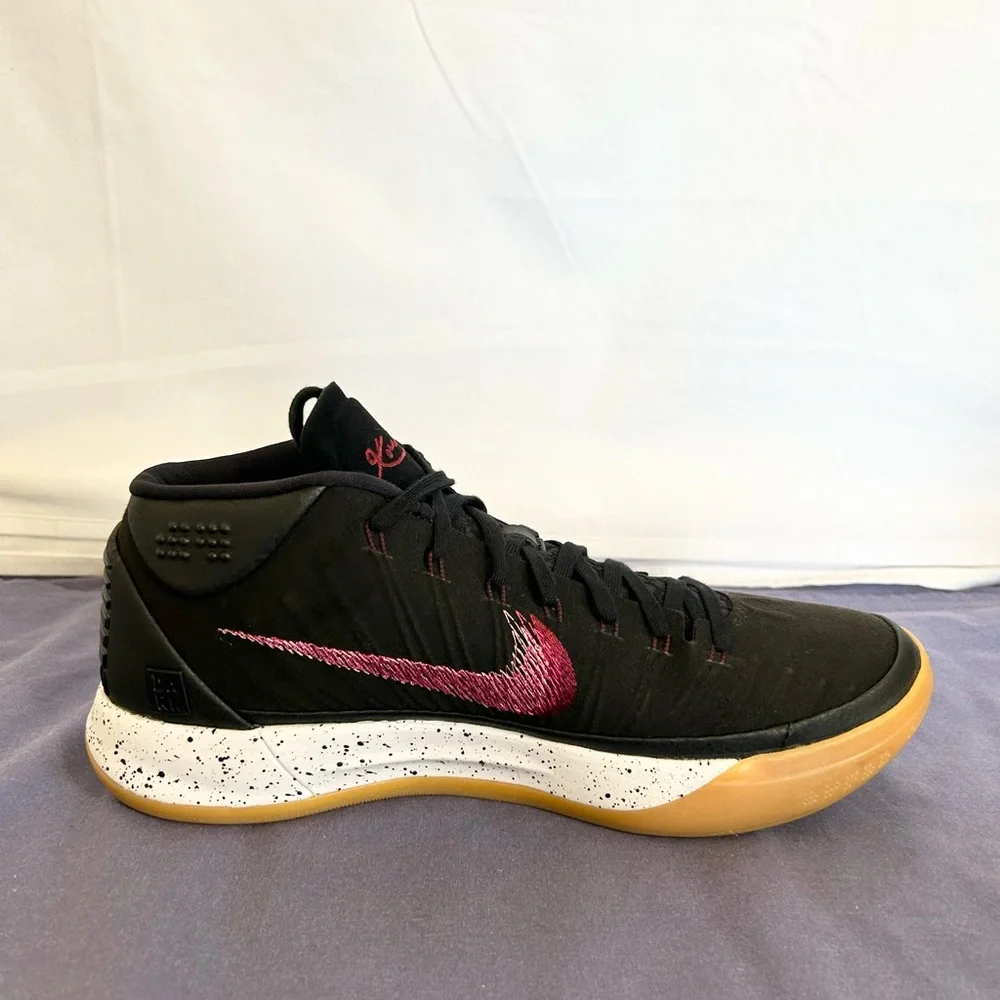 Nike Kobe A.D. Mid Black Gum size 8.5 BRAND NEW MEN’S BASKETBALL SHOES - Picture 5 of 9